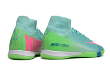 Carregar imagem no visualizador da galeria, Nike Air Zoom Mercurial Superfly 10 Elite Futsal - Azul Verde
