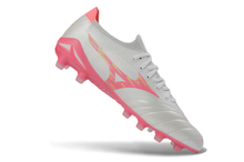 Carregar imagem no visualizador da galeria, Mizuno Morelia Neo IV Made In Japan FG - Branca Rosa
