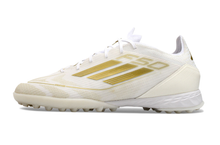 Carregar imagem no visualizador da galeria, Adidas F50 Elite Society TF - Branco Dourado
