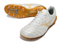 Carregar imagem no visualizador da galeria, Mizuno Morelia Neo IV FG - Branco Dourado

