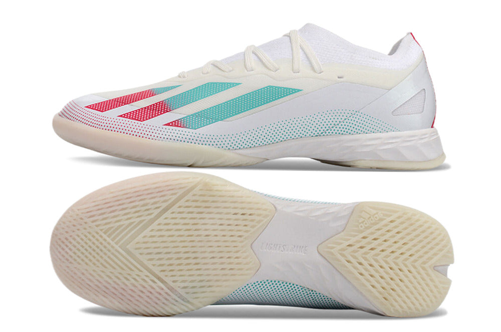 Adidas X Crazyfast .1 Futsal - Branco Rosa – Acstorechuteiras