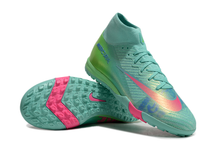 Carregar imagem no visualizador da galeria, Nike Air Zoom Superfly 10 Society Elite TF - Azul Verde
