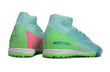 Carregar imagem no visualizador da galeria, Nike Air Zoom Superfly 10 Society Elite TF - Azul Verde
