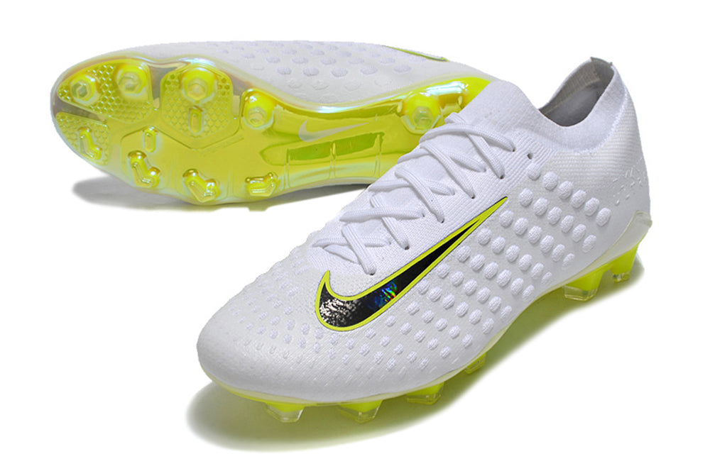 Nike Phantom Ultra Venom FG - Branco Amarelo – Acstorechuteiras