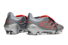 Carregar imagem no visualizador da galeria, Adidas Predator 26 Elite Tongue FG - Cinza Vermelho
