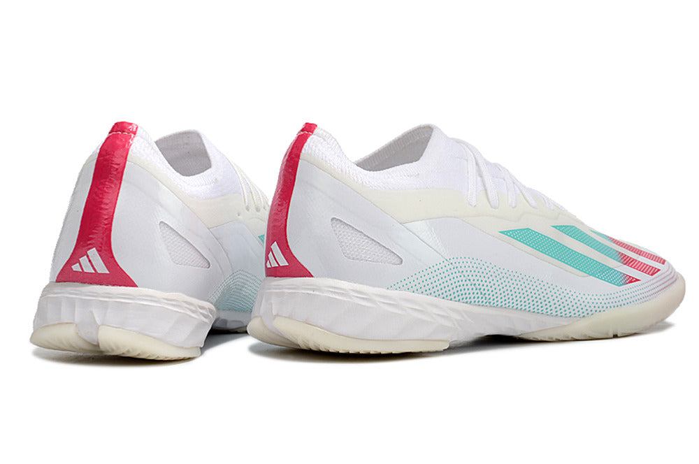 Adidas X Crazyfast .1 Futsal - Branco Rosa – Acstorechuteiras