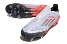 Carregar imagem no visualizador da galeria, Adidas F50 Elite Laceless SG - Branco Vermelho
