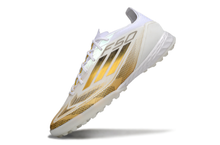 Carregar imagem no visualizador da galeria, Adidas F50 Elite Society TF - Branco Dourado
