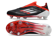 Carregar imagem no visualizador da galeria, Adidas F50 Elite Laceless SG - Preto Vermelho
