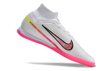 Carregar imagem no visualizador da galeria, Nike Air Zoom Mercurial Superfly 9 Elite Futsal - Branco Rosa
