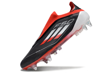 Carregar imagem no visualizador da galeria, Adidas F50 Elite Laceless SG - Preto Vermelho

