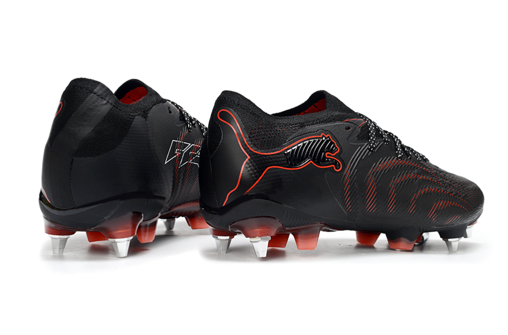 Puma Future 9 Ultimate SG - Preto Vermelho – Acstorechuteiras