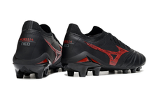 Carregar imagem no visualizador da galeria, Mizuno Morelia Neo IV Made In Japan FG - Preto Vermelho
