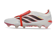 Carregar imagem no visualizador da galeria, Adidas Predator 26 Elite Tongue FG - Branco Vermelho
