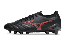 Carregar imagem no visualizador da galeria, Mizuno Morelia Neo IV Made In Japan FG - Preto Vermelho
