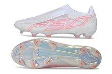 Carregar imagem no visualizador da galeria, Adidas F50 Elite Hyperfast Laceless FG - Branco
