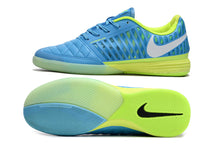 Carregar imagem no visualizador da galeria, Nike Feminina Lunar Gato II Futsal - Azul/verde
