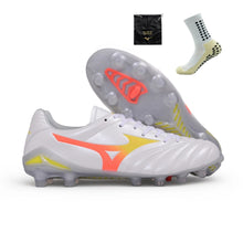 Carregar imagem no visualizador da galeria, Mizuno Morelia Neo IV FG - Branco Laranja
