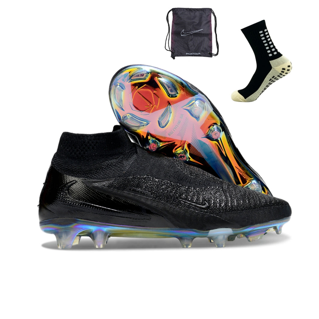 Nike Phantom 6 Elite High FG - Black