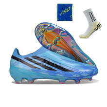 Carregar imagem no visualizador da galeria, Adidas F50 Elite Hyperfast Laceless FG - Azul
