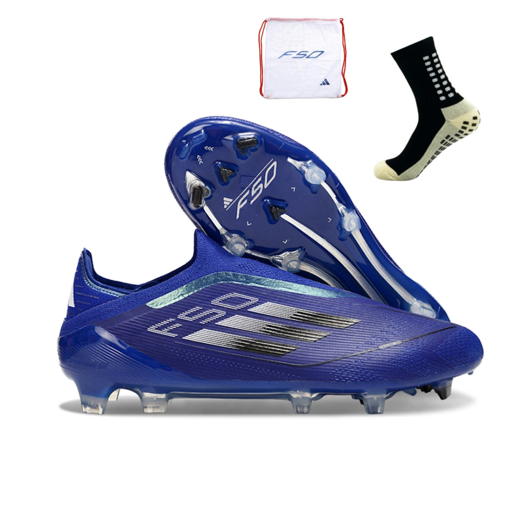 Adidas F50 Elite Laceless FG - Azul
