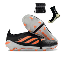 Carregar imagem no visualizador da galeria, Adidas Predator 26 Elite Tongue FG - Preto Laranja
