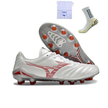Carregar imagem no visualizador da galeria, Mizuno Morelia Neo IV FG - Branco Vermelho
