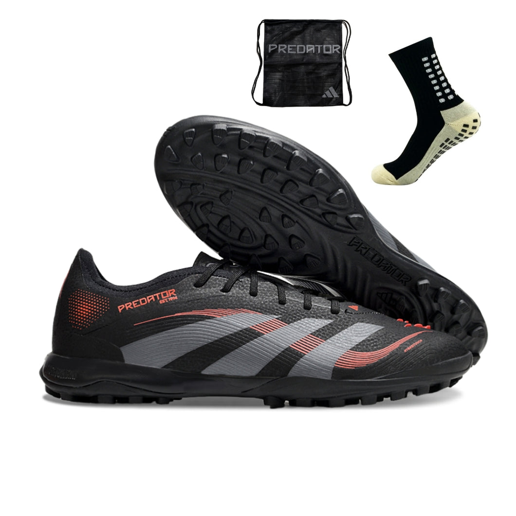 Adidas Predator 25 Elite Society - Preto Vermelho