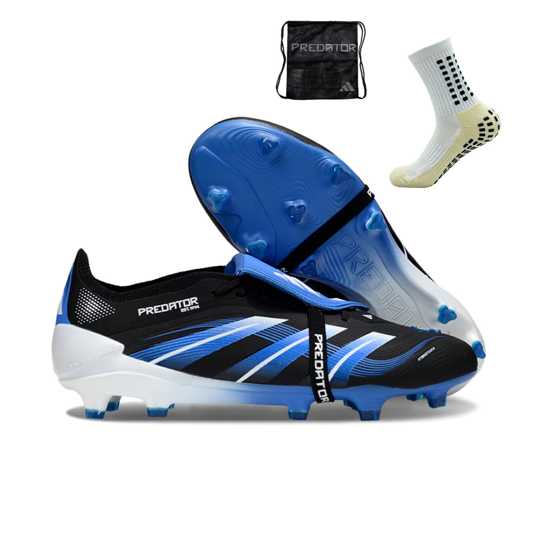 Adidas Predator 25 Elite Tongue FG - Azul Preto
