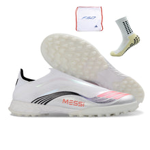 Carregar imagem no visualizador da galeria, Adidas F50 Elite Laceless Society - Messi Branco
