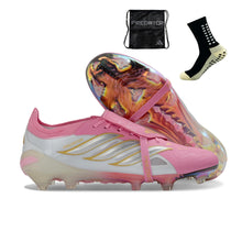Carregar imagem no visualizador da galeria, Adidas Predator 26 Elite Tongue FG - Rosa
