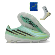 Carregar imagem no visualizador da galeria, Adidas F50 Elite Hyperfast Laceless FG - Verde
