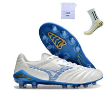 Carregar imagem no visualizador da galeria, Mizuno Morelia Neo IV FG - Branco Azul
