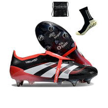 Carregar imagem no visualizador da galeria, Adidas Predator Elite Tongue SG - Preto Vermelho
