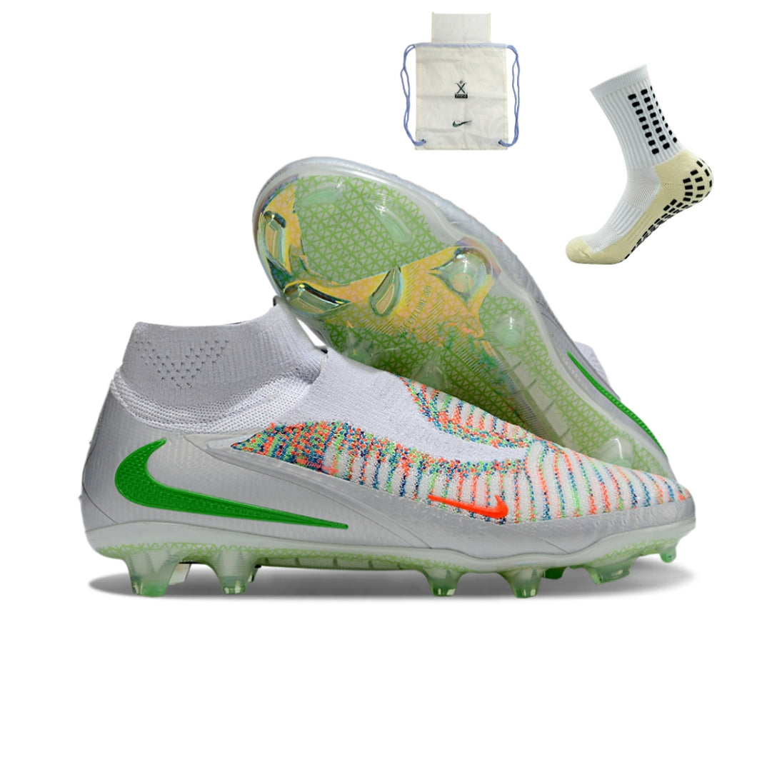 Nike Phantom 6 Elite High FG - Cinza