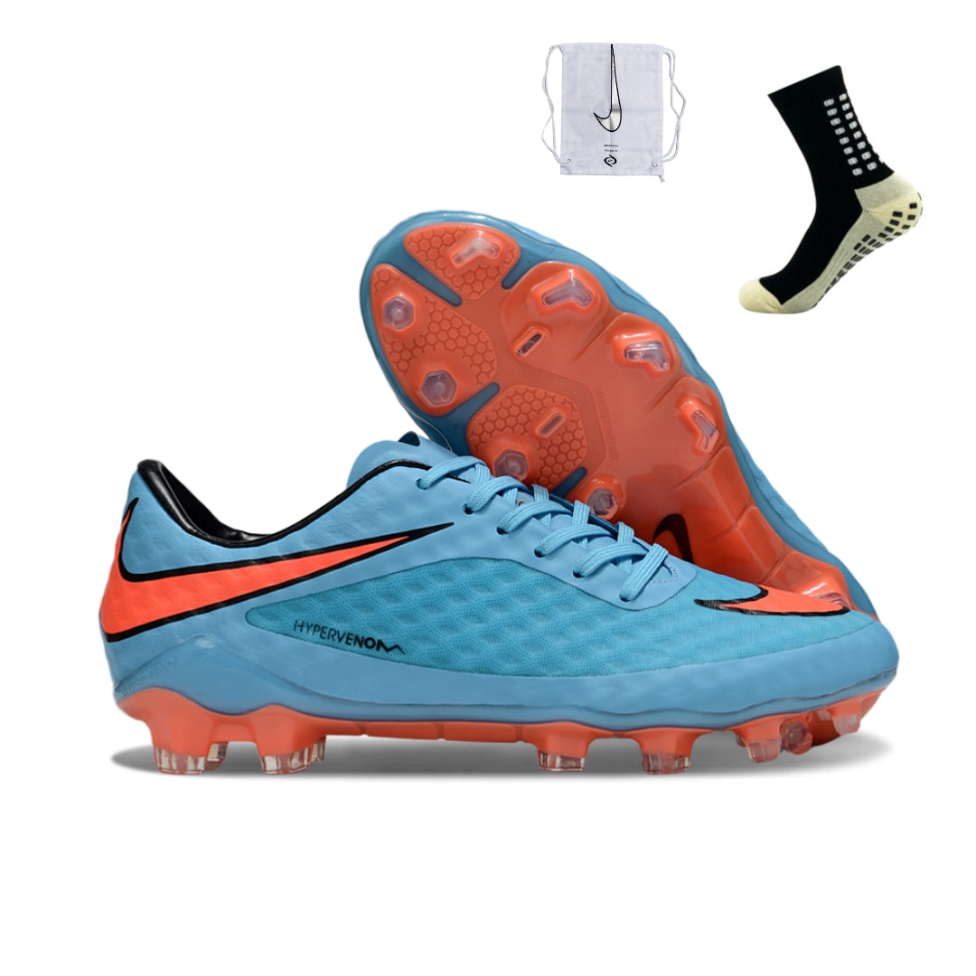 Nike Hypervenom Elite FG - Azul Laranja – Acstorechuteiras