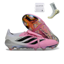 Carregar imagem no visualizador da galeria, Adidas Predator 26 Elite Tongue FG - Rosa
