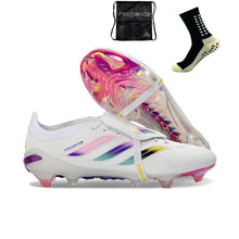 Carregar imagem no visualizador da galeria, Adidas Predator 26 Elite Tongue FG - Branco Rosa
