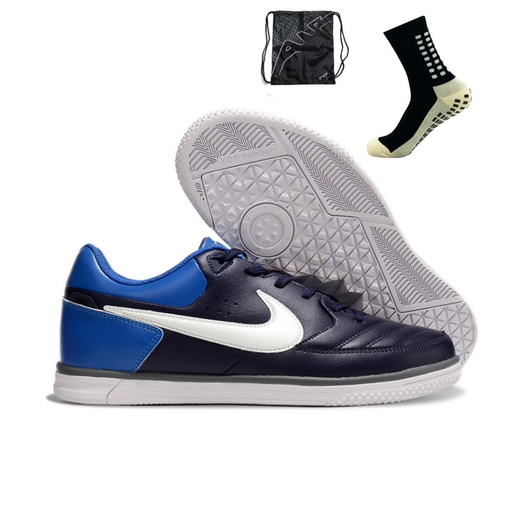 Nike Gato Futsal - Preto Azul
