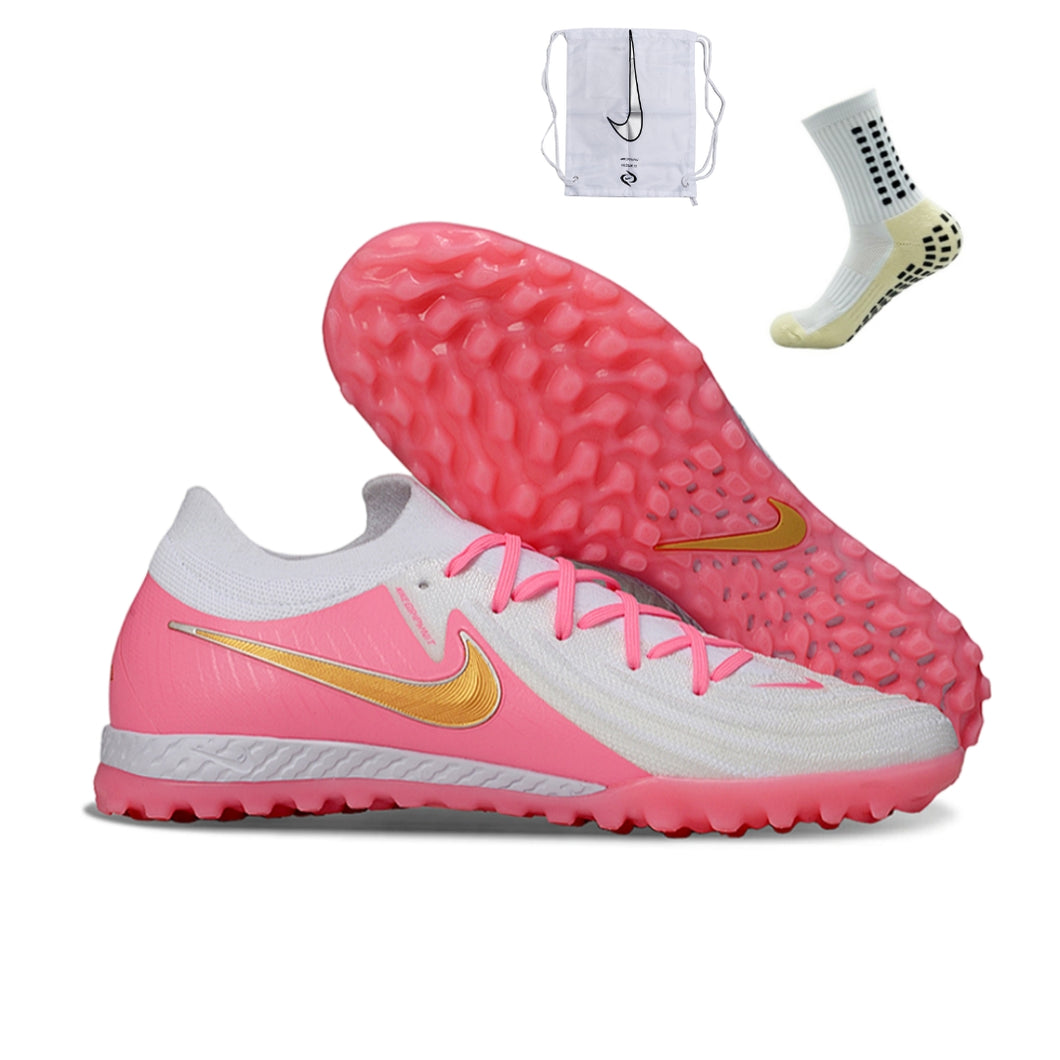 Nike Phantom GX II Elite Society - Branco Rosa
