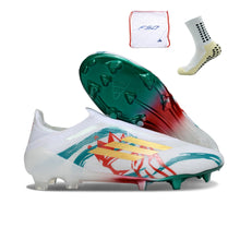 Carregar imagem no visualizador da galeria, Adidas F50 Elite Laceless FG - Branco Verde
