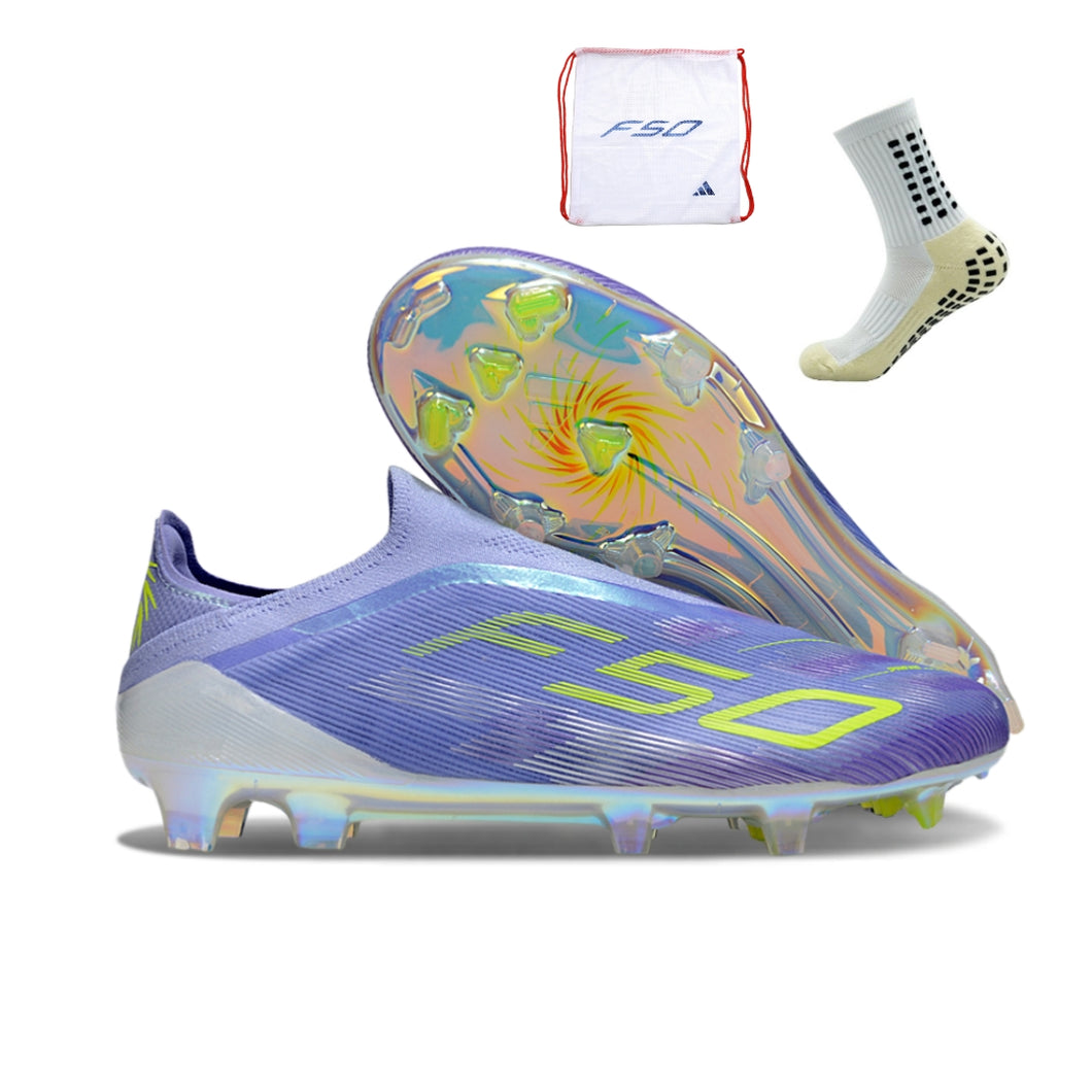 Adidas F50 Elite Laceless FG - Azul
