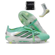 Carregar imagem no visualizador da galeria, Adidas Predator 26 Elite Tongue FG - Verde Branco
