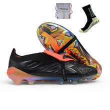 Carregar imagem no visualizador da galeria, Adidas Predator 26 Elite Tongue FG - Preto Laranja
