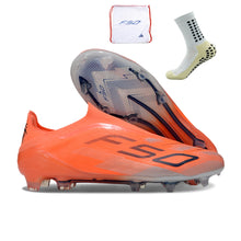 Carregar imagem no visualizador da galeria, Adidas F50 Elite Laceless FG - Laranja
