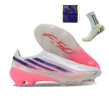 Carregar imagem no visualizador da galeria, Adidas F50 Elite Hyperfast Laceless FG - Rosa
