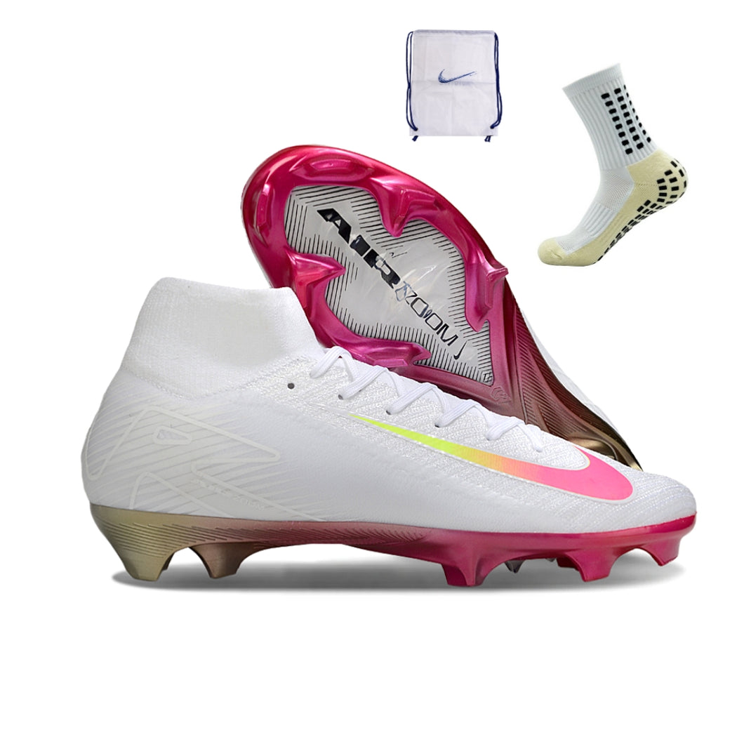 Nike Air Zoom Superfly 10 Elite FG - Branco Rosa