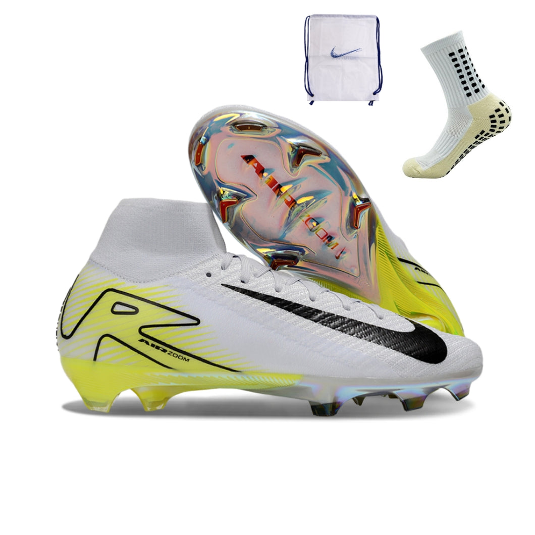Nike Air Zoom Superfly 10 Elite FG - Branco Verde