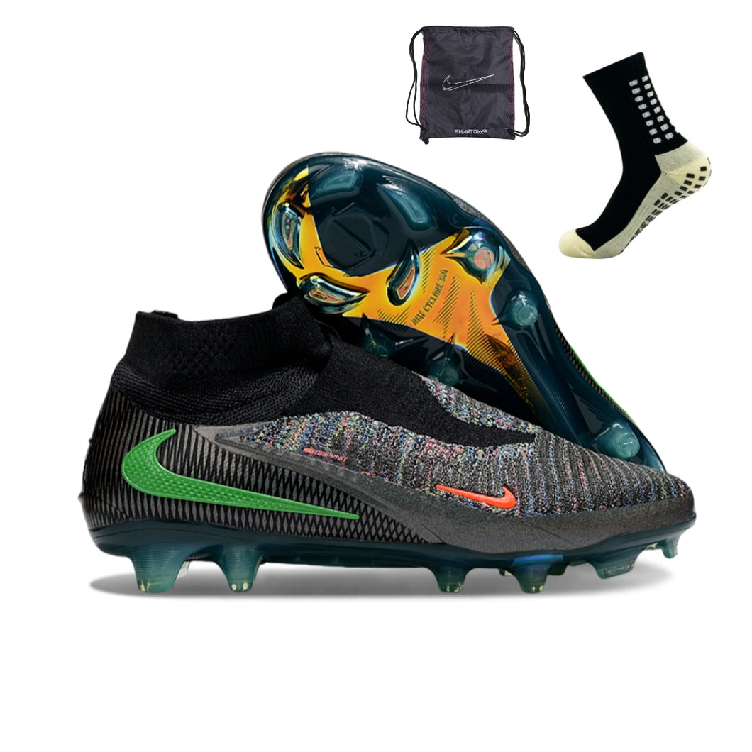 Nike Phantom 6 Elite High FG - Preto
