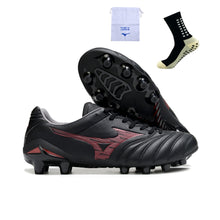Carregar imagem no visualizador da galeria, Mizuno Morelia Neo IV FG - Preto Vermelho
